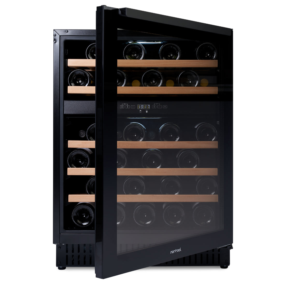 Norcool Weinklimaschrank Cave 60 (Doppelzone) - 46 Flaschen