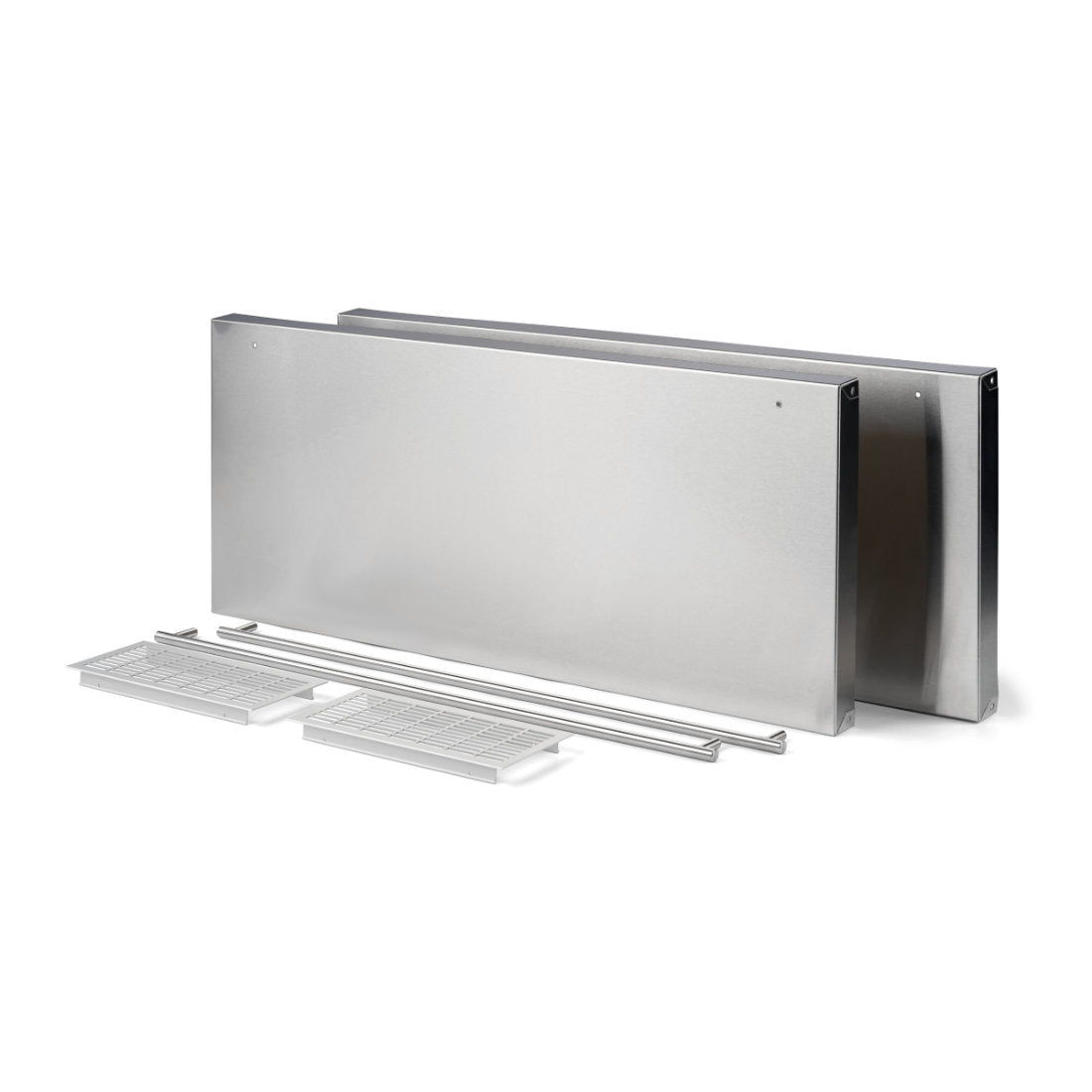 Stahl-Frontblenden-Set für Schubladen-Kühl- und Gefrierschrank