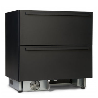 Norcool Schubladen Kühlschrank G3 Mattschwarz